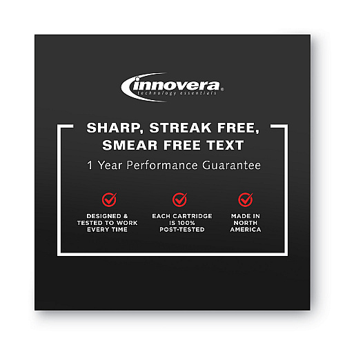 Innovera Remanufactured Black High-Yield Ink, Replacement for 972XL (IVRF6T84AN), 10,000 Page-Yield
