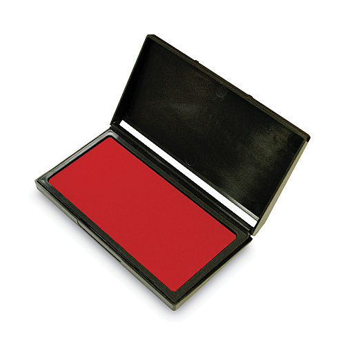 COSCO Microgel Stamp Pad for 2000 PLUS, 6.17" x 3.13", Red (030257)