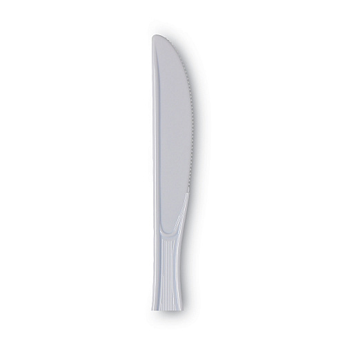 Dixie Plastic Cutlery, Heavy Mediumweight Knife, 1,000/Carton (KM207CT)
