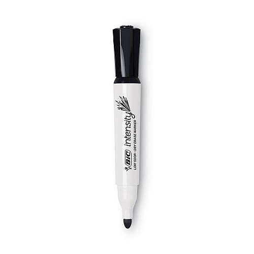 BIC Intensity Bold Tank-Style Dry Erase Marker, Extra-Broad Bullet Tip, Assorted Colors, 4/Set (GDEMP41ASST)
