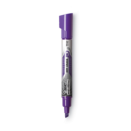 BIC Intensity Advanced Dry Erase Marker, Tank-Style, Broad Chisel Tip, Assorted Colors, 24/Pack (GELITP241AST)