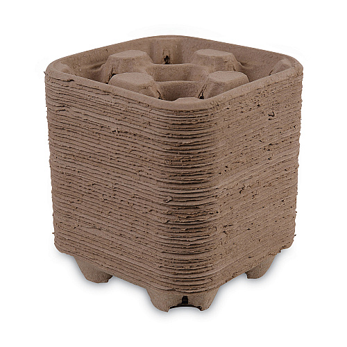 Boardwalk&reg; Cup Tray, 8-32 oz, Four Cups, 300/Carton (BWK4CUPCARRIER)