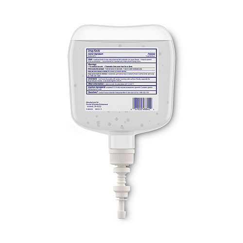 Safeguard Professional Antibacterial Gel Hand Sanitizer, 1,200 mL Refill, Fragrance-Free, 4/Carton (48842)