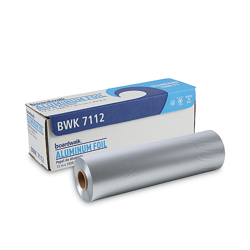 Boardwalk&reg; Extra Standard Aluminum Foil Roll, 12"x 1000 ft, 1 Roll (BWK7112)