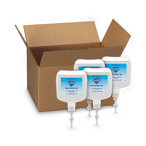 Safeguard Professional Antibacterial Gel Hand Sanitizer, 1,200 mL Refill, Fragrance-Free, 4/Carton (48842)