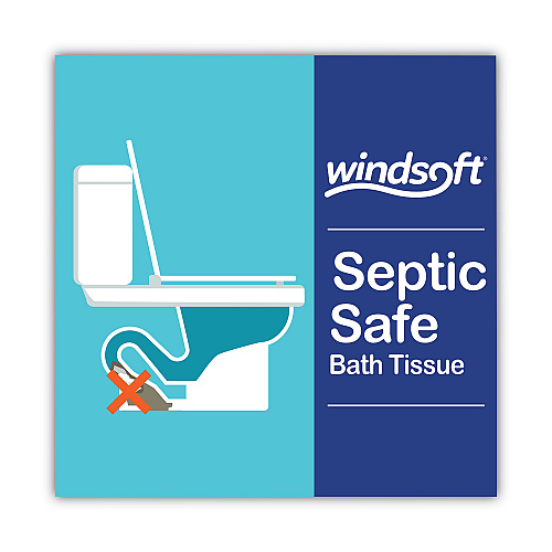 Windsoft&reg; Premium Standard Toilet Paper, 2-Ply, 4 Rolls (WIN24244)