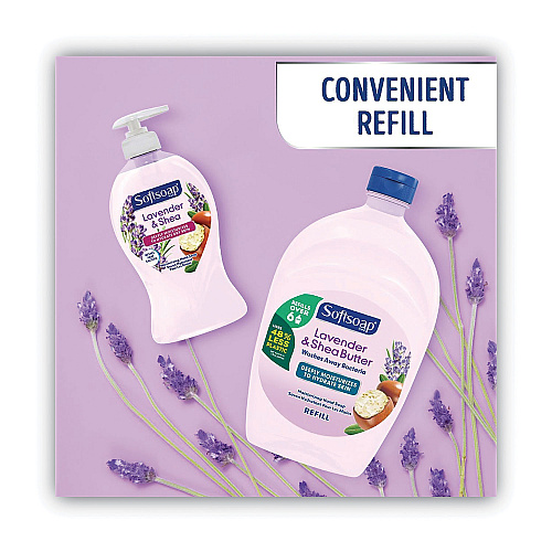 Softsoap Liquid Hand Soap Refill, Lavender and Shea Butter Scent, 50 oz (US07151A)