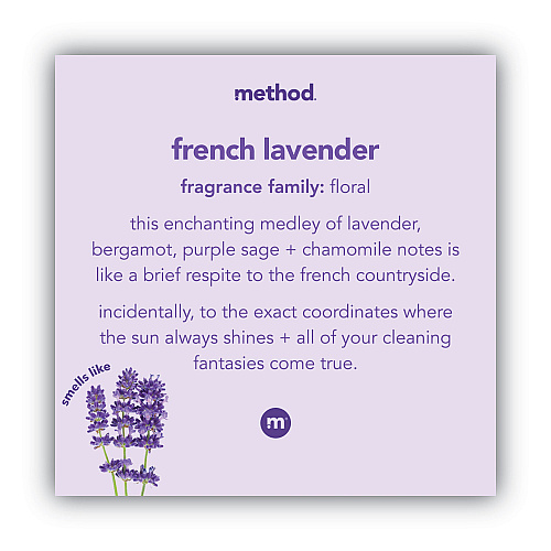 Method&reg; Gel Hand Wash, French Lavender, 12 oz Pump Bottle, 6 Bottles (00031CT)