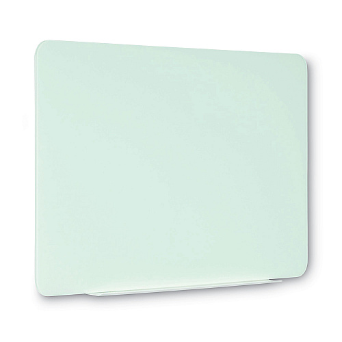 MasterVision Magnetic Glass Dry Erase Board, 36 x 24, Opaque White Surface (GL070101)