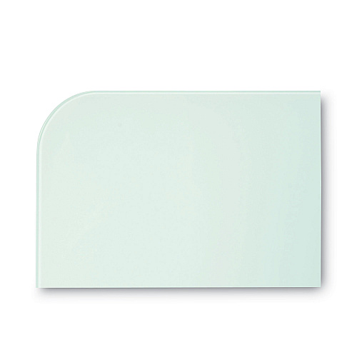 MasterVision Magnetic Glass Dry Erase Board, 36 x 24, Opaque White Surface (GL070101)