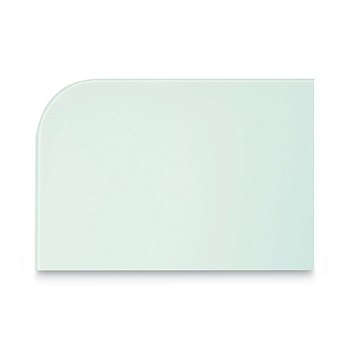 MasterVision Magnetic Glass Dry Erase Board, 60 x 48, Opaque White Surface (GL110101)
