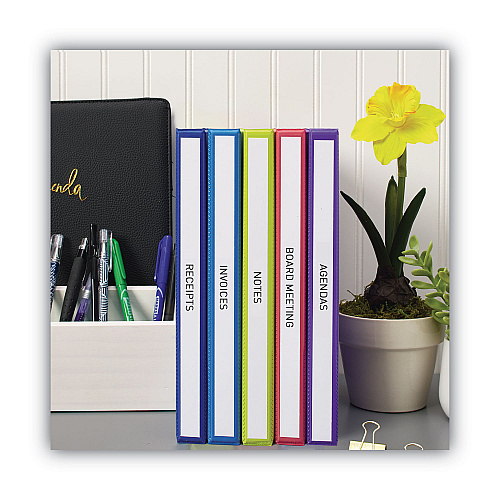 Avery Binder Spine Inserts, 0.5" Spine Width, 16 Inserts/Sheet, 5 Sheets/Pack (89101)