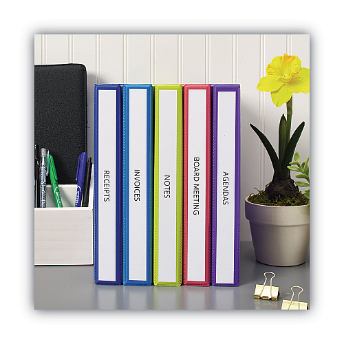 Avery Binder Spine Inserts, 1" Spine Width, 8 Inserts/Sheet, 5 Sheets/Pack (89103)