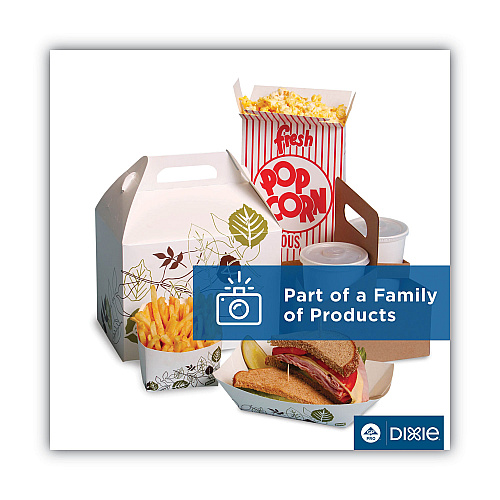 Dixie Greaseproof Liftoff Pan Liners, 16.38 x 24.38, White, 1,000 Sheets/Carton (LO10)