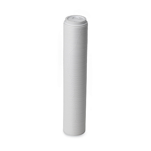 Dixie Sip-Through Dome Hot Drink Lids, Fits 10 oz Cups, White, 100/Pack (DL9540)