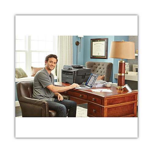 Brother MFCL2750DWXL XL Extended Print Compact Laser All-in-One Printer with Up to 2-Years of Toner In-Box