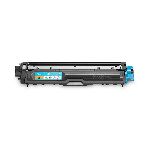 Brother TN221C Toner, 1,400 Page-Yield, Cyan
