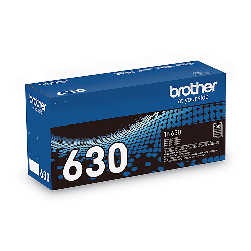 Brother TN630 Toner, 1,200 Page-Yield, Black