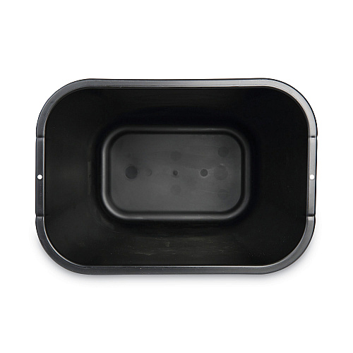 Boardwalk&reg; Soft-Sided Wastebasket, 14qt, Plastic, Black (BWK14QTWBBLA)