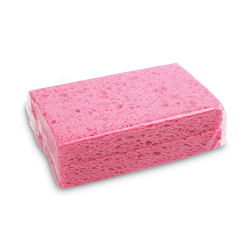 Boardwalk&reg; Small Pink Cellulose Sponges, Pink, 48 Sponges (BWKCS1A)