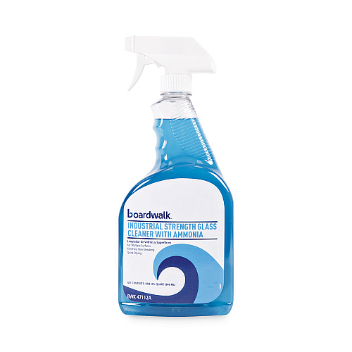 Boardwalk&reg; Glass Cleaner with Ammonia, 32 oz., 12 Bottles (BWK47112A)