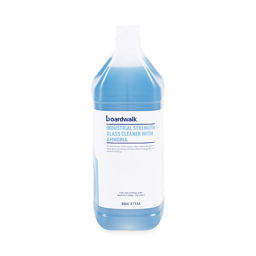 Boardwalk&reg; Glass Cleaner with Ammonia, 1 Gallon Bottle (BWK4714AEA)