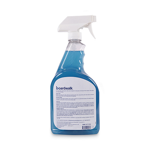 Boardwalk&reg; Glass Cleaner with Ammonia, 32 oz. Spray Bottle (BWK47112AEA)