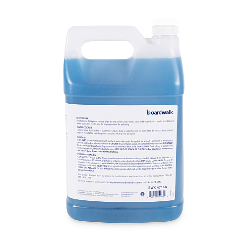 Boardwalk&reg; Glass Cleaner with Ammonia, 1 Gallon Bottle (BWK4714AEA)