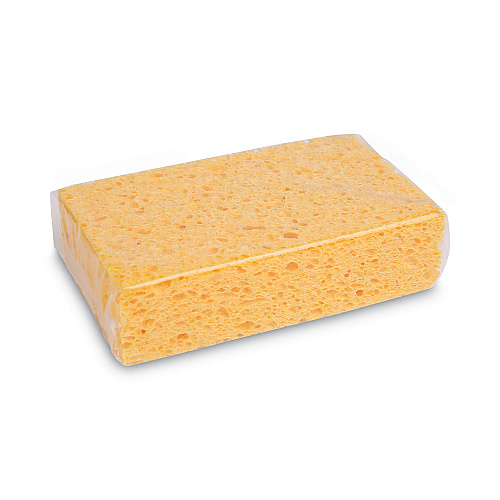 Boardwalk&reg; Medium Cellulose Sponge, 3 2/3 x 6 2/25", Yellow (BWKCS2)