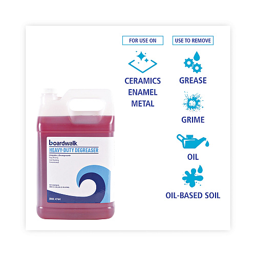 Boardwalk&reg; Heavy-Duty Industrial Strength Degreaser, 1 Gallon (BWK4744EA)