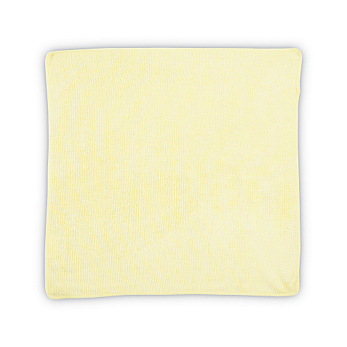 Rubbermaid Commercial Microfiber Cleaning Cloths, 16 x 16, Yellow, 24/Pack (1820584)