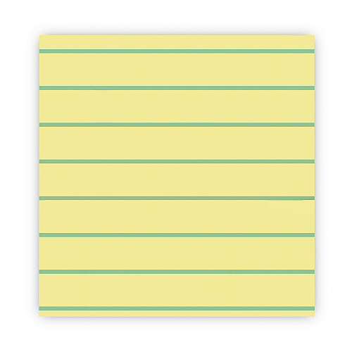 Ampad Gold Fibre Quality Writing Pads, Narrow Rule, 50 Canary-Yellow 8.5 x 11.75 Sheets, Dozen (20022)