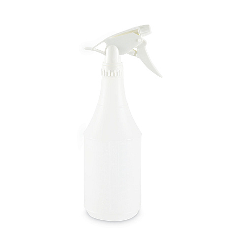 Boardwalk&reg; Embossed Spray Bottle, 24 oz, Clear, 24/Carton (BWK00024)