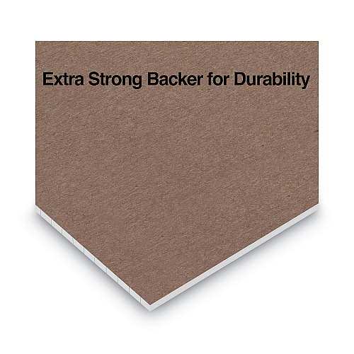 Universal Premium Ruled Writing Pads with Heavy-Duty Back, Wide/Legal Rule, Black Headband, 50 White 8.5 x 11 Sheets, 12/Pack (UNV30730)