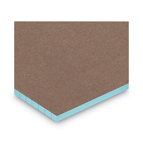 Universal Colored Perforated Ruled Writing Pads, Narrow Rule, 50 Blue 5 x 8 Sheets, Dozen (UNV35850)