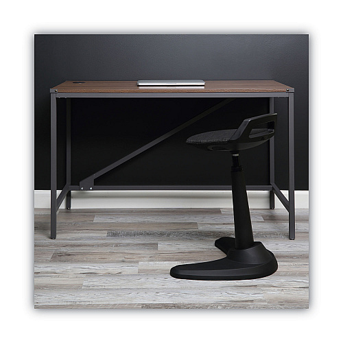Alera AdaptivErgo Sit to Stand Perch Stool, Supports Up to 250 lb, Black (ALEAE35PSBK)