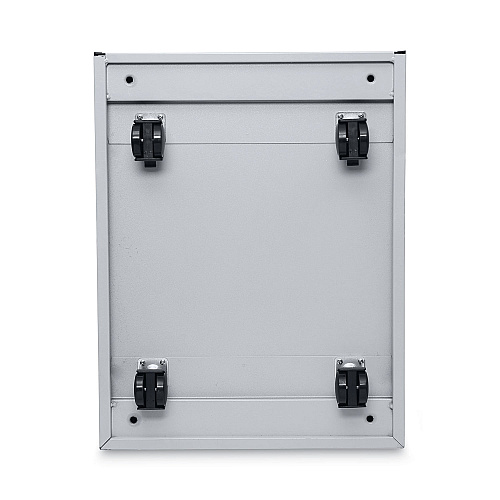Alera File Pedestal, Left or Right, 2-Drawers: Box/File, Legal/Letter, Light Gray, 14.96" x 19.29" x 21.65" (ALEPABFLG)