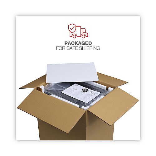 Alera File Pedestal, Left or Right, 2-Drawers: Box/File, Legal/Letter, Light Gray, 14.96" x 19.29" x 21.65" (ALEPABFLG)