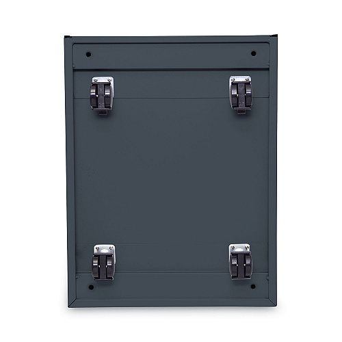 Alera File Pedestal, Left or Right, 2 Legal/Letter-Size File Drawers, Charcoal, 14.96" x 19.29" x 27.75" (ALEPAFFCH)