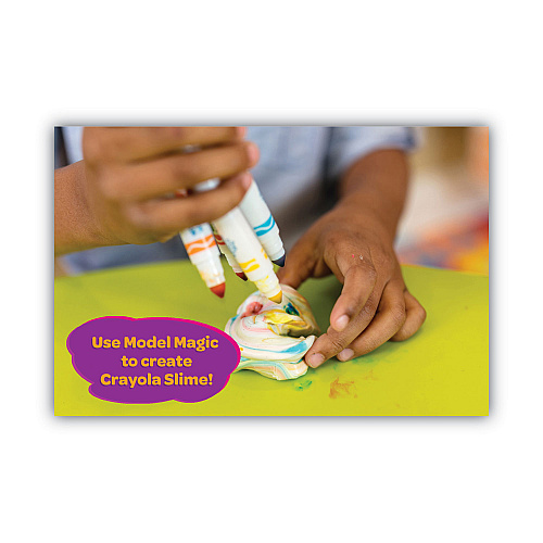 Crayola Model Magic Modeling Compound, 8 oz Packs, 12 Packs, White, 6 lbs (574418)