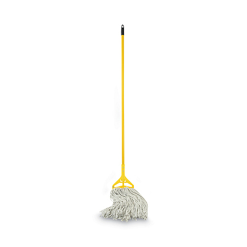 Boardwalk&reg; Side-Latch Plastic Mop Head Handle, 60" Aluminum Handle (BWK620)