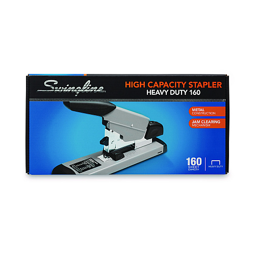Swingline Heavy-Duty Stapler, 160-Sheet Capacity, Black/Gray (39005)