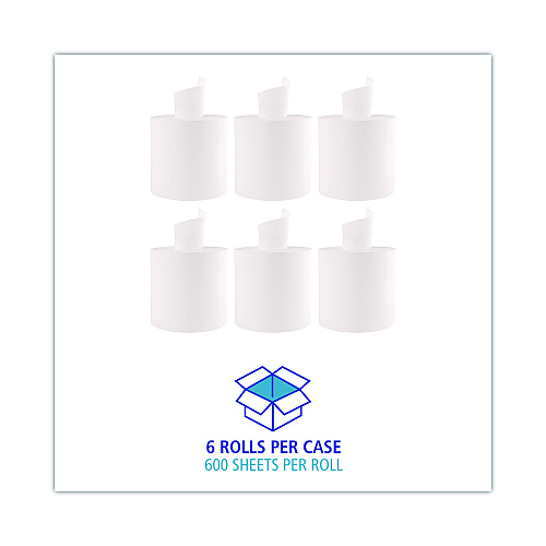 Boardwalk&reg; Center-Pull 2-Ply Paper Hand Towels, 6 Rolls (BWK410322)