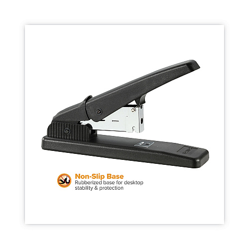 Bostitch Stanley NoJam Desktop Heavy-Duty Stapler, 60-Sheet Capacity, Black (03201)