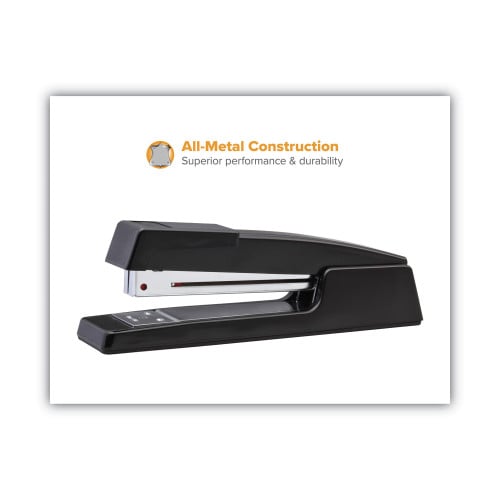 Bostitch B440 Executive Full Strip Stapler, 20Sheet Capacity, Black