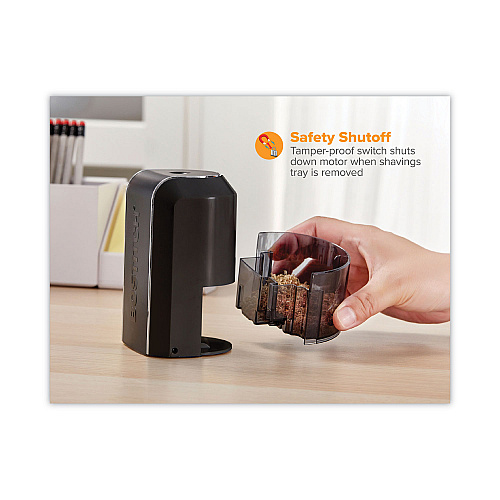 Bostitch Vertical Electric Pencil Sharpener, AC-Powered, 4.5 x 3.75 x 5.5, Black (EPS5VBLK)