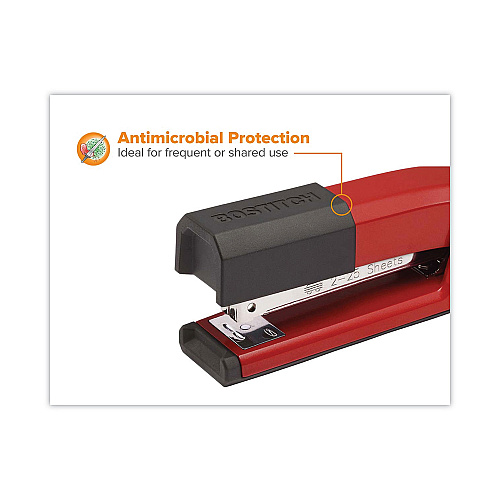 Bostitch Epic Stapler, 25-Sheet Capacity, Red (B777RED)