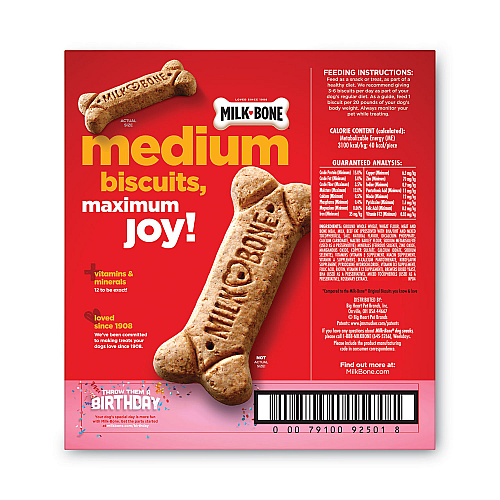 Milk-Bone Original Medium Sized Dog Biscuits, 10 lbs (092501)