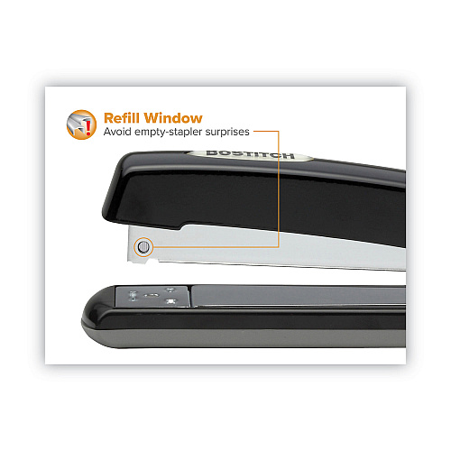 Bostitch Professional Antimicrobial Executive Stapler, 20-Sheet Capacity, Black (B5000BLK)