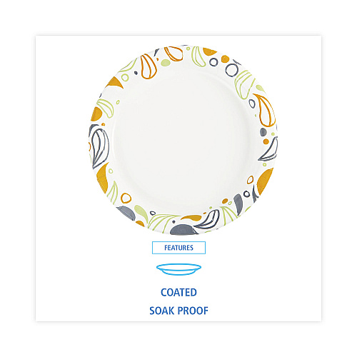 Boardwalk&reg; Deerfield Printed 9" Paper Plates, 1,000 Plates (BWKDEER9PLT)